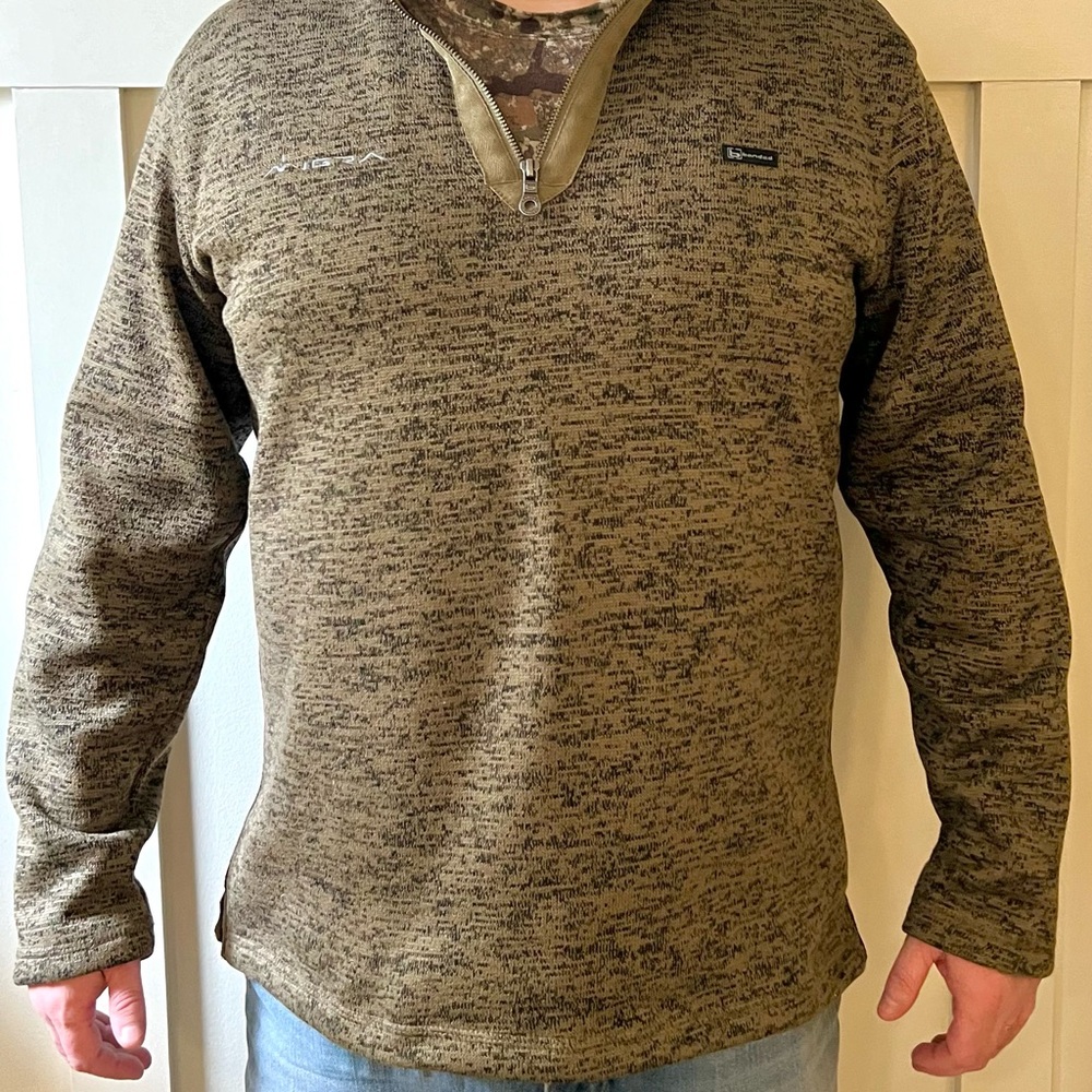 Mens XL Banded Pullover Sweater